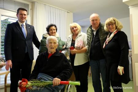Kamničana Katarina Zore in Franci Uršič sta dopolnila častitljivih 100 let  (1a)